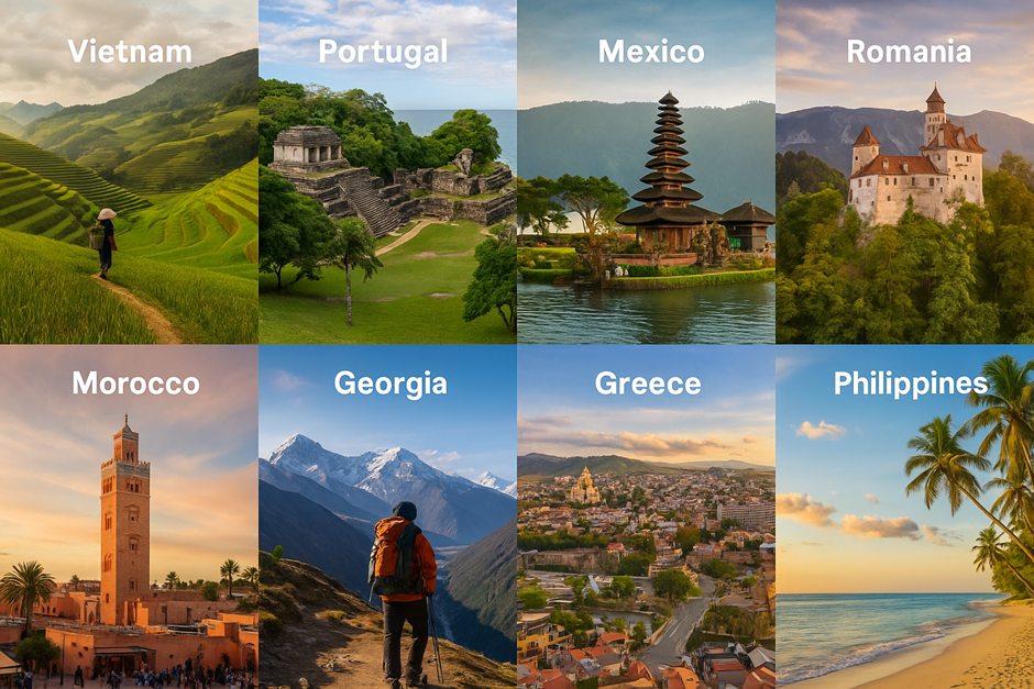 budget travel destinations